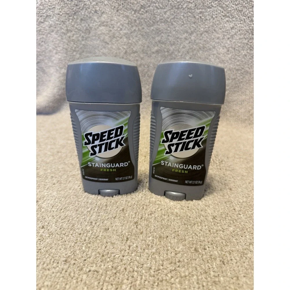 (2) Speed Stick Stainguard Fresh Anti-Perspirant Mens Deodorant 2.7 Discontinued